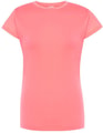 Goedkope Dames T-shirt JHK Regular Comfort Fuchsia Fluor